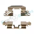 Kit d'accessoires, plaquette de frein à disque RAP BRAKES R-U0151 - Visuel 3
