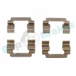 Kit d'accessoires, plaquette de frein à disque RAP BRAKES R-U0152 - Visuel 3