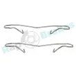 Kit d'accessoires, plaquette de frein à disque RAP BRAKES R-U0154 - Visuel 1