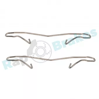 Kit d'accessoires, plaquette de frein à disque RAP BRAKES R-U0154