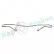 Kit d'accessoires, plaquette de frein à disque RAP BRAKES R-U0154 - Visuel 2