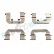 Kit d'accessoires, plaquette de frein à disque RAP BRAKES R-U0155 - Visuel 3