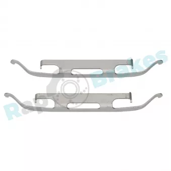 Kit d'accessoires, plaquette de frein à disque RAP BRAKES R-U0156