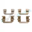 Kit d'accessoires, plaquette de frein à disque RAP BRAKES R-U0159 - Visuel 2