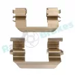 Kit d'accessoires, plaquette de frein à disque RAP BRAKES R-U0159 - Visuel 3