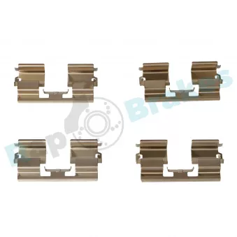 Kit d'accessoires, plaquette de frein à disque RAP BRAKES R-U0160