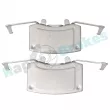 Kit d'accessoires, plaquette de frein à disque RAP BRAKES R-U0161 - Visuel 3