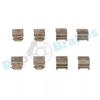 Kit d'accessoires, plaquette de frein à disque RAP BRAKES R-U0163