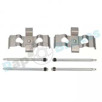 Kit d'accessoires, plaquette de frein à disque RAP BRAKES R-U0164