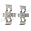 Kit d'accessoires, plaquette de frein à disque RAP BRAKES R-U0164 - Visuel 2