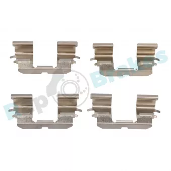 Kit d'accessoires, plaquette de frein à disque RAP BRAKES R-U0165