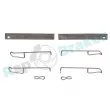 Kit d'accessoires, plaquette de frein à disque RAP BRAKES R-U0166 - Visuel 1