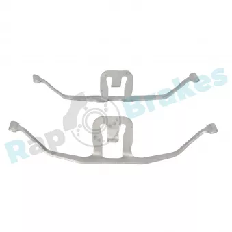 Kit d'accessoires, plaquette de frein à disque RAP BRAKES R-U0169