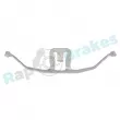 Kit d'accessoires, plaquette de frein à disque RAP BRAKES R-U0169 - Visuel 2