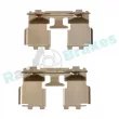 Kit d'accessoires, plaquette de frein à disque RAP BRAKES R-U0170 - Visuel 2