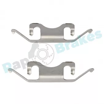 Kit d'accessoires, plaquette de frein à disque RAP BRAKES R-U0171