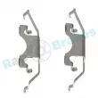 Kit d'accessoires, plaquette de frein à disque RAP BRAKES R-U0171 - Visuel 2