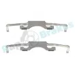 Kit d'accessoires, plaquette de frein à disque RAP BRAKES R-U0171 - Visuel 3