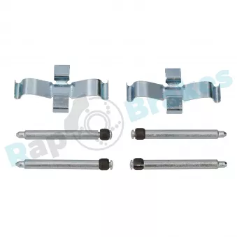 Kit d'accessoires, plaquette de frein à disque RAP BRAKES R-U0174