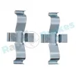 Kit d'accessoires, plaquette de frein à disque RAP BRAKES R-U0174 - Visuel 2