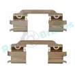 Kit d'accessoires, plaquette de frein à disque RAP BRAKES R-U0175 - Visuel 3