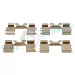 Kit d'accessoires, plaquette de frein à disque RAP BRAKES R-U0178 - Visuel 1