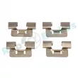 Kit d'accessoires, plaquette de frein à disque RAP BRAKES R-U0180 - Visuel 1