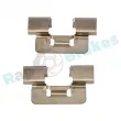 Kit d'accessoires, plaquette de frein à disque RAP BRAKES R-U0180 - Visuel 2