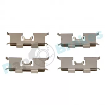 Kit d'accessoires, plaquette de frein à disque RAP BRAKES R-U0183