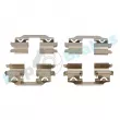 Kit d'accessoires, plaquette de frein à disque RAP BRAKES R-U0185 - Visuel 3
