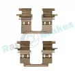 Kit d'accessoires, plaquette de frein à disque RAP BRAKES R-U0187 - Visuel 2