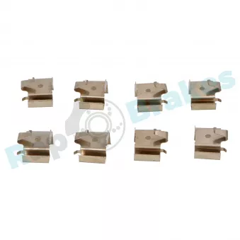 Kit d'accessoires, plaquette de frein à disque RAP BRAKES R-U0188