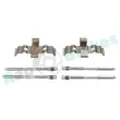 Kit d'accessoires, plaquette de frein à disque RAP BRAKES R-U0190 - Visuel 1