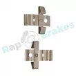 Kit d'accessoires, plaquette de frein à disque RAP BRAKES R-U0190 - Visuel 3