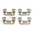 Kit d'accessoires, plaquette de frein à disque RAP BRAKES R-U0191 - Visuel 1