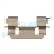 Kit d'accessoires, plaquette de frein à disque RAP BRAKES R-U0191 - Visuel 3