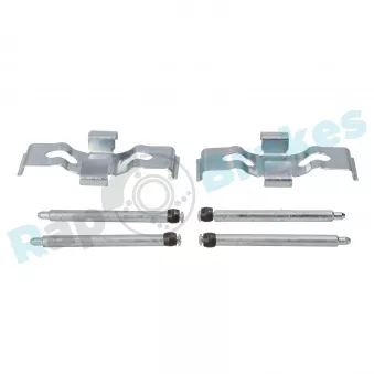 Kit d'accessoires, plaquette de frein à disque RAP BRAKES R-U0193
