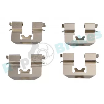 Kit d'accessoires, plaquette de frein à disque RAP BRAKES R-U0194