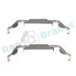 Kit d'accessoires, plaquette de frein à disque RAP BRAKES R-U0195 - Visuel 3