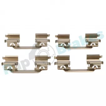 Kit d'accessoires, plaquette de frein à disque RAP BRAKES R-U0199