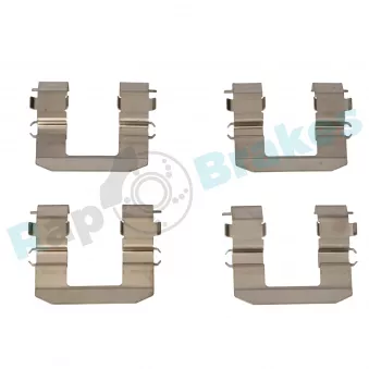 Kit d'accessoires, plaquette de frein à disque RAP BRAKES R-U0200