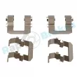 Kit d'accessoires, plaquette de frein à disque RAP BRAKES R-U0200 - Visuel 2