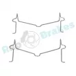 Kit d'accessoires, plaquette de frein à disque RAP BRAKES R-U0202 - Visuel 3