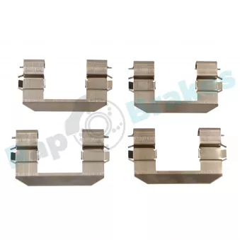 Kit d'accessoires, plaquette de frein à disque RAP BRAKES R-U0203