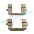 Kit d'accessoires, plaquette de frein à disque RAP BRAKES R-U0203 - Visuel 2