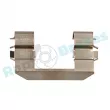 Kit d'accessoires, plaquette de frein à disque RAP BRAKES R-U0203 - Visuel 3