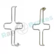Kit d'accessoires, plaquette de frein à disque RAP BRAKES R-U0204 - Visuel 2
