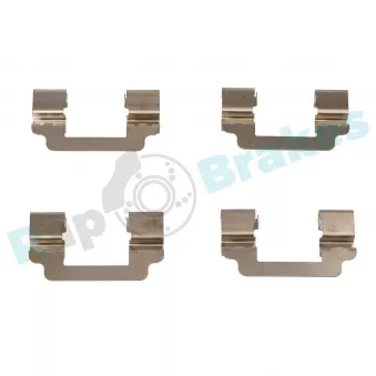 Kit d'accessoires, plaquette de frein à disque RAP BRAKES R-U0206