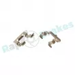 Kit d'accessoires, plaquette de frein à disque RAP BRAKES R-U0208 - Visuel 3