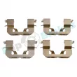 Kit d'accessoires, plaquette de frein à disque RAP BRAKES R-U0211 - Visuel 1
